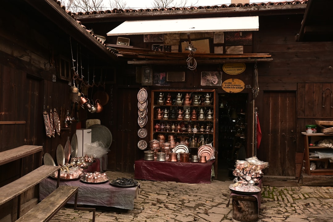 awards-img Historical handmade iron products in Safranbolu old bazaar.